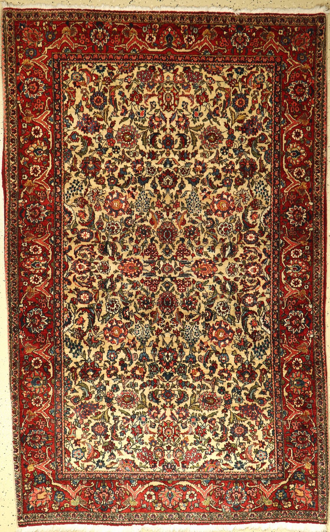 Bachtiar alt, Persien, ca. 40 Jahre, Wolle auf Baumwolle, ca. 210 x 134 cm, EHZ: 2-3