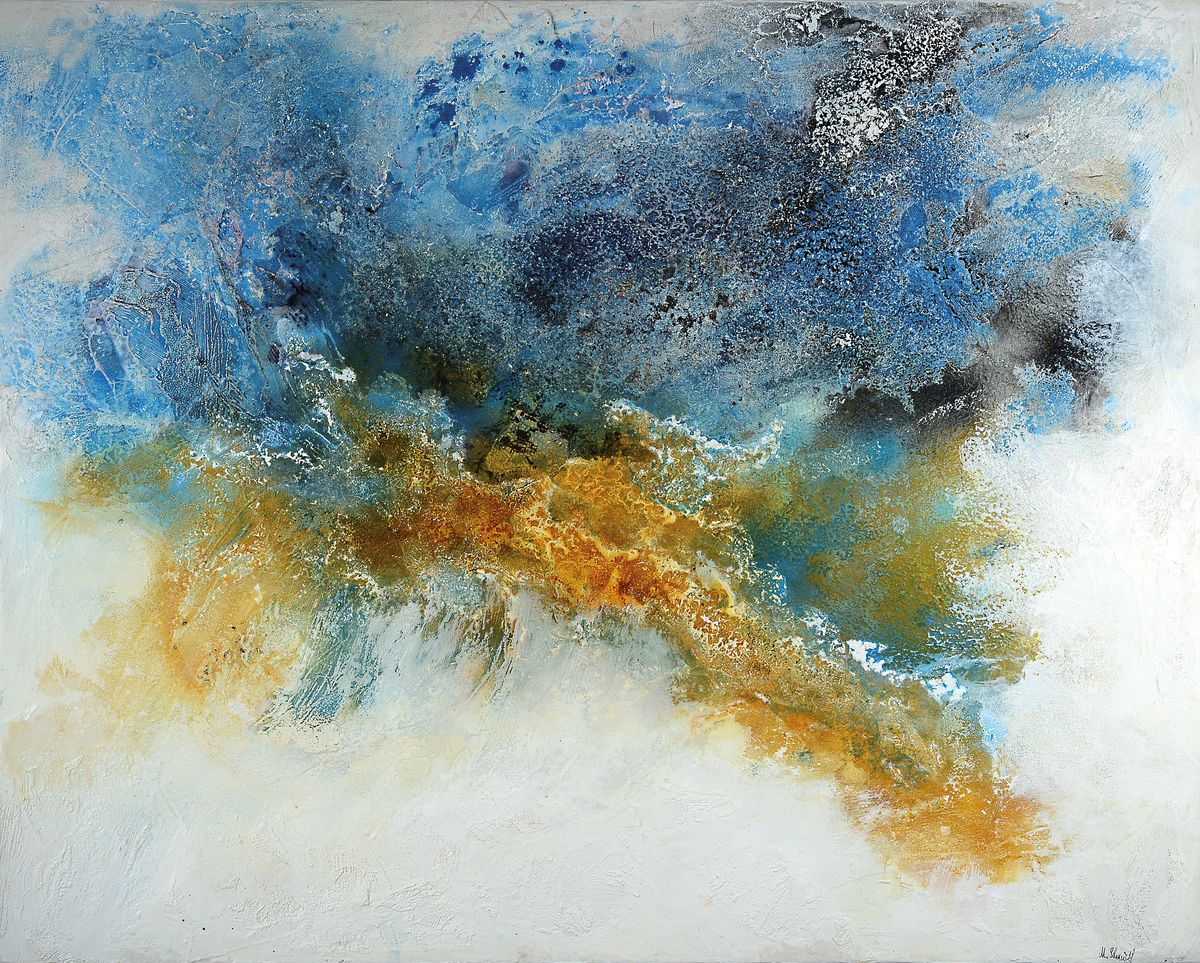Marion Schmidt, geb. 1963 Eschwege, Nature II, Acryl/Lwd, rechts unten signiert, ca. 80x100cm