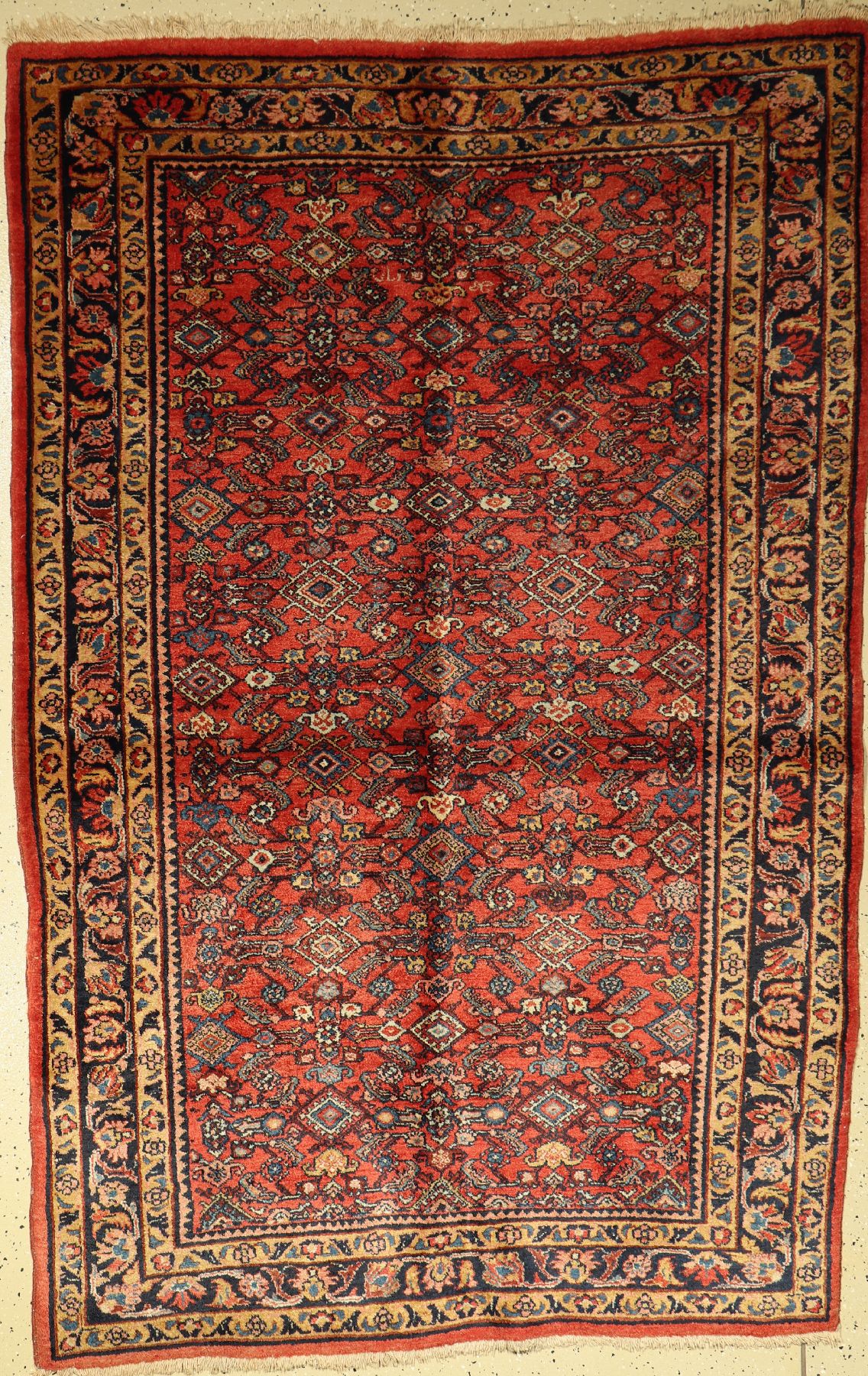 Bidjar alt, Persien, ca. 60 Jahre, Wolle auf Baumwolle, ca. 215 x 144 cm, EHZ: 2
