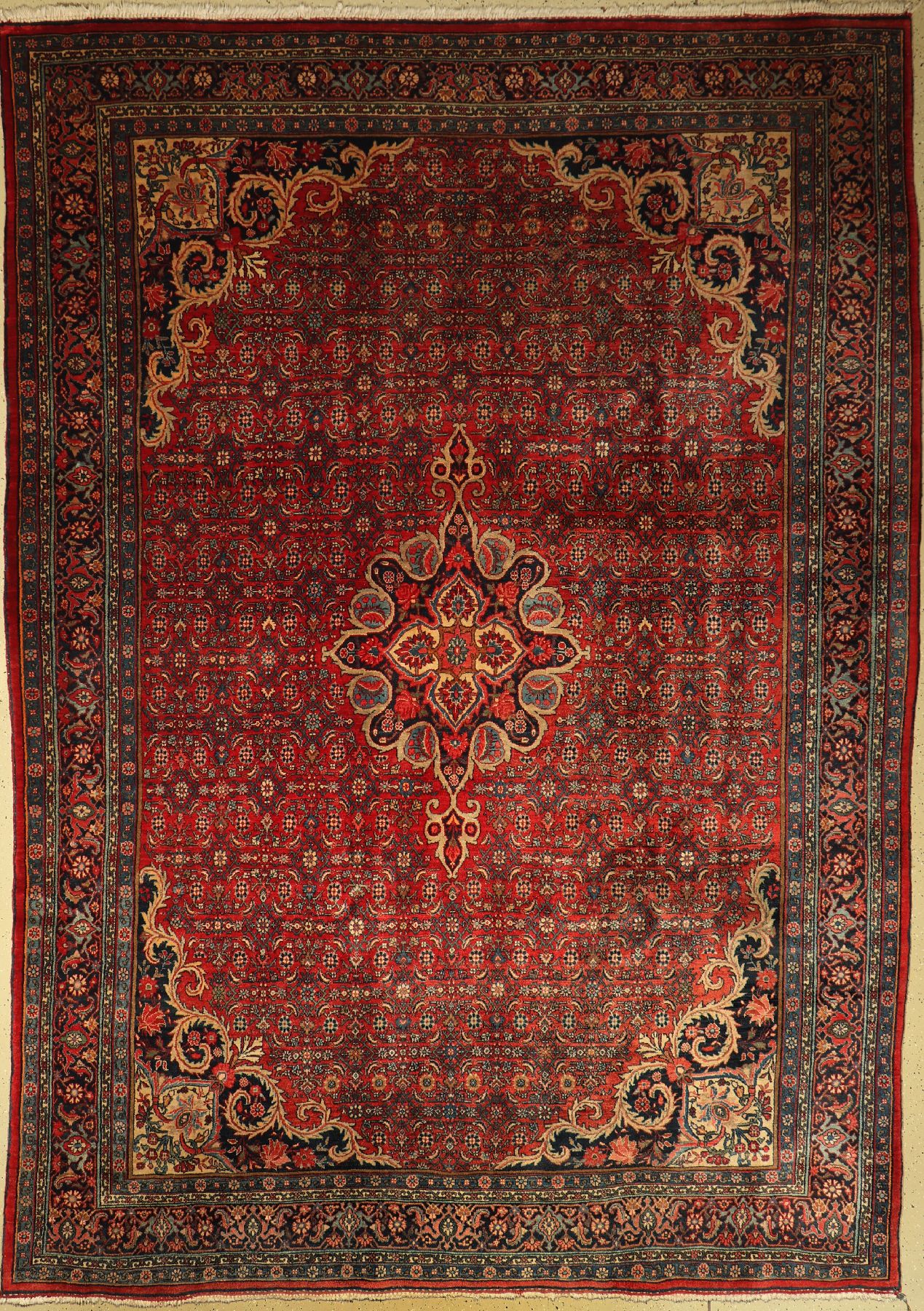 Bidjar alt, Persien, ca. 60 Jahre, Wolle auf Baumwolle, ca. 379 x 270 cm, EHZ: 2