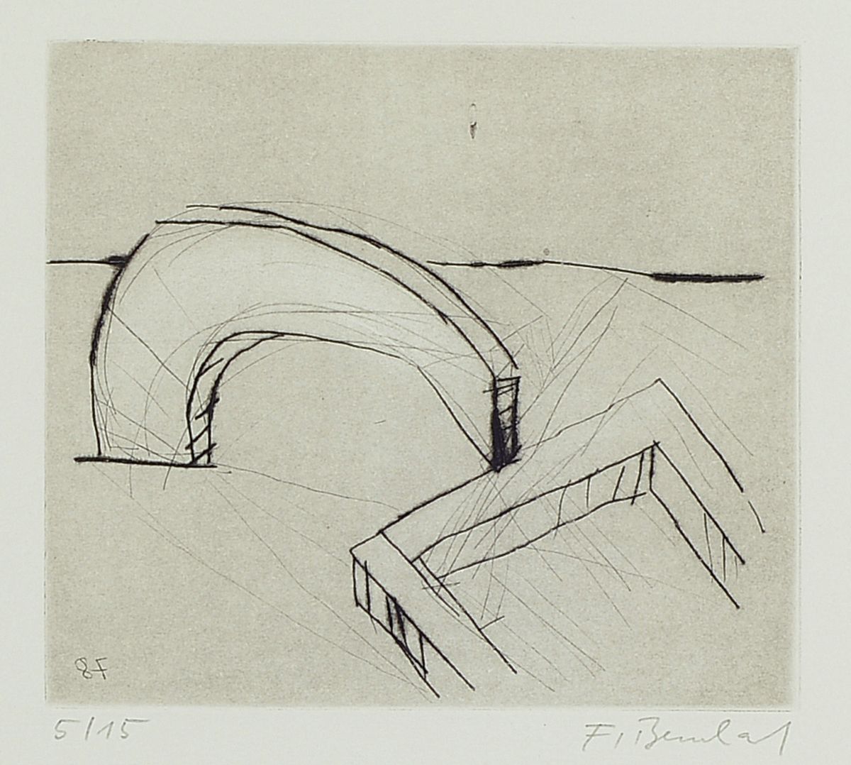 Franz Bernhard, 1934 Neuhäuser/Tschechien-2013 Jockgrim, Studium an der Akademie Karlsruhe bei Fritz Klemm, zahlreiche Ausst., mehrfach ...