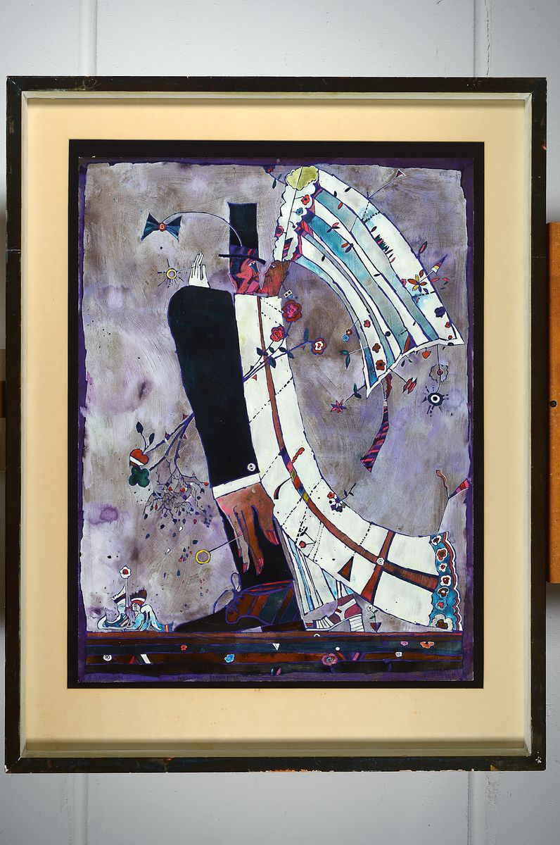 Detail k: Bernd Kastenholz, geb. 1949 Speyer, lebt und arbeitet in Gleisweiler, 1976 Pfalzpreis für Bildende Kunst, 1980 Hans-Purrmann-Preis für Malerei, ...
