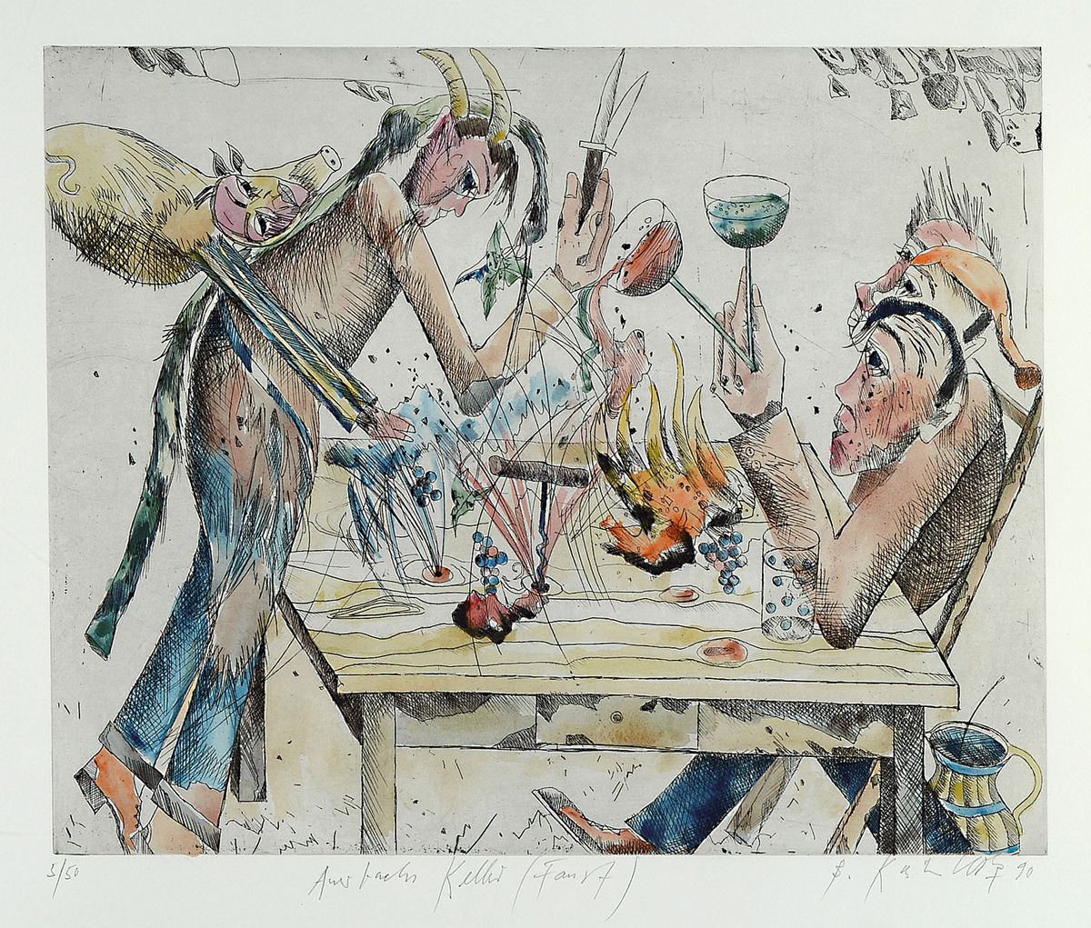 Bernd Kastenholz, geb. 1949 Speyer, lebt und arbeitet in Gleisweiler, 1976 Pfalzpreis für Bildende Kunst, 1980 Hans-Purrmann-Preis für Malerei, ...