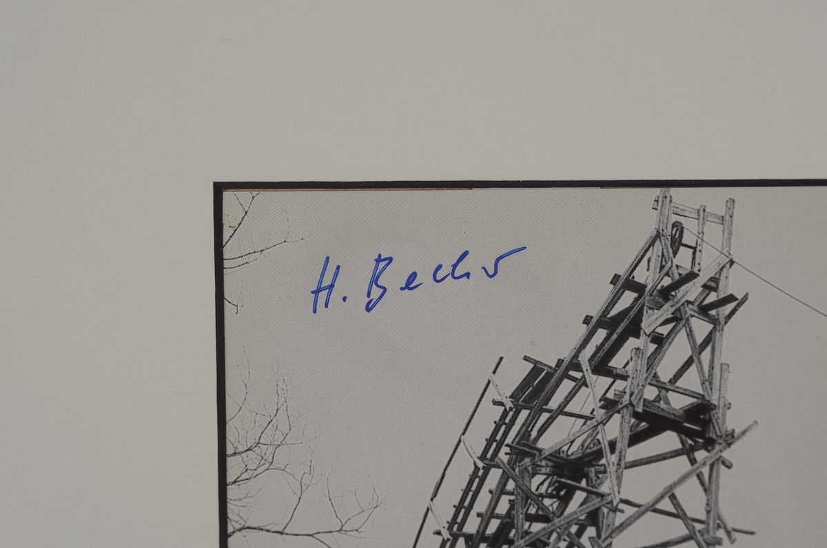 Detail c: Hilla Becher, 1934 - 2015, vier Multiples, 3 x handsigniert, ca. 14.5 x 10 cm, unter Glas, Rahmen, PP., ca. 35 x 35 cm