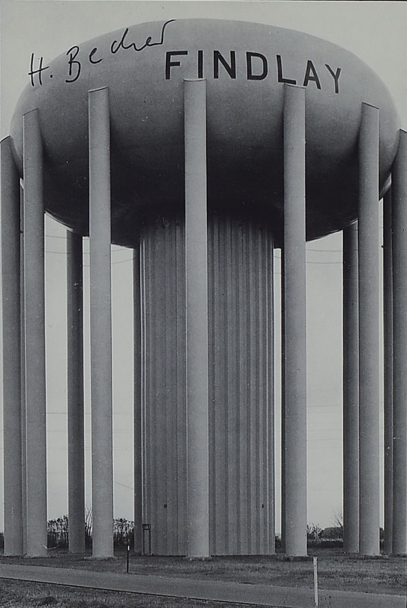 Detail d: Hilla Becher, 1934 - 2015, vier Multiples, 3 x handsigniert, ca. 14.5 x 10 cm, unter Glas, Rahmen, PP., ca. 35 x 35 cm