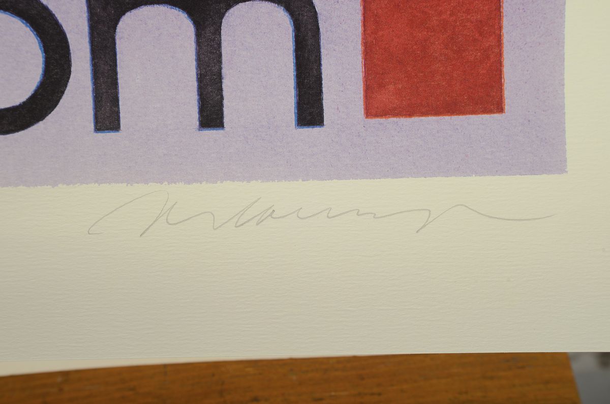 Detail c: Mel Ramos, geb. 1935, Mobilcom, - St.Pauli II 2003, Farboffset auf Velin, handsigniert und num. 12/400, ca. 56.6 x 45.3 cm