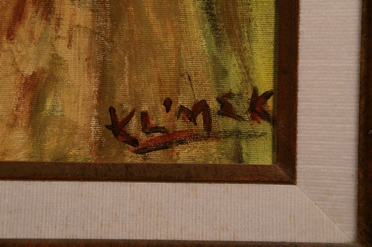 Detail a: Ludwig Klimek (1912 - 1992), Frauenakt vorm Fenster, Öl/Lwd., signiert, ca. 82x64 cm, Rahmen