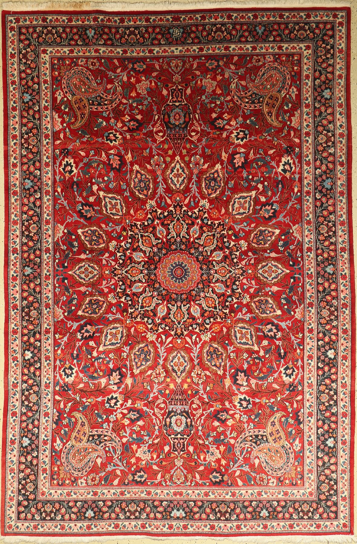 Birjand, Persien, ca. 50 Jahre, Wolle auf Baumwolle, ca. 309 x 204 cm, EHZ: 2