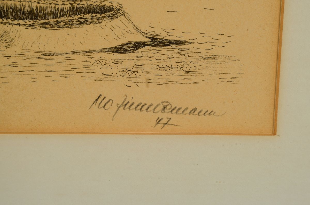 Detail g: Mac Zimmermann, 1912 Stettin - 1995 Rott, Studium bei Gregor Rosenbauer an der Werkschule für gestaltende Arbeiten, vertretenin div. ...