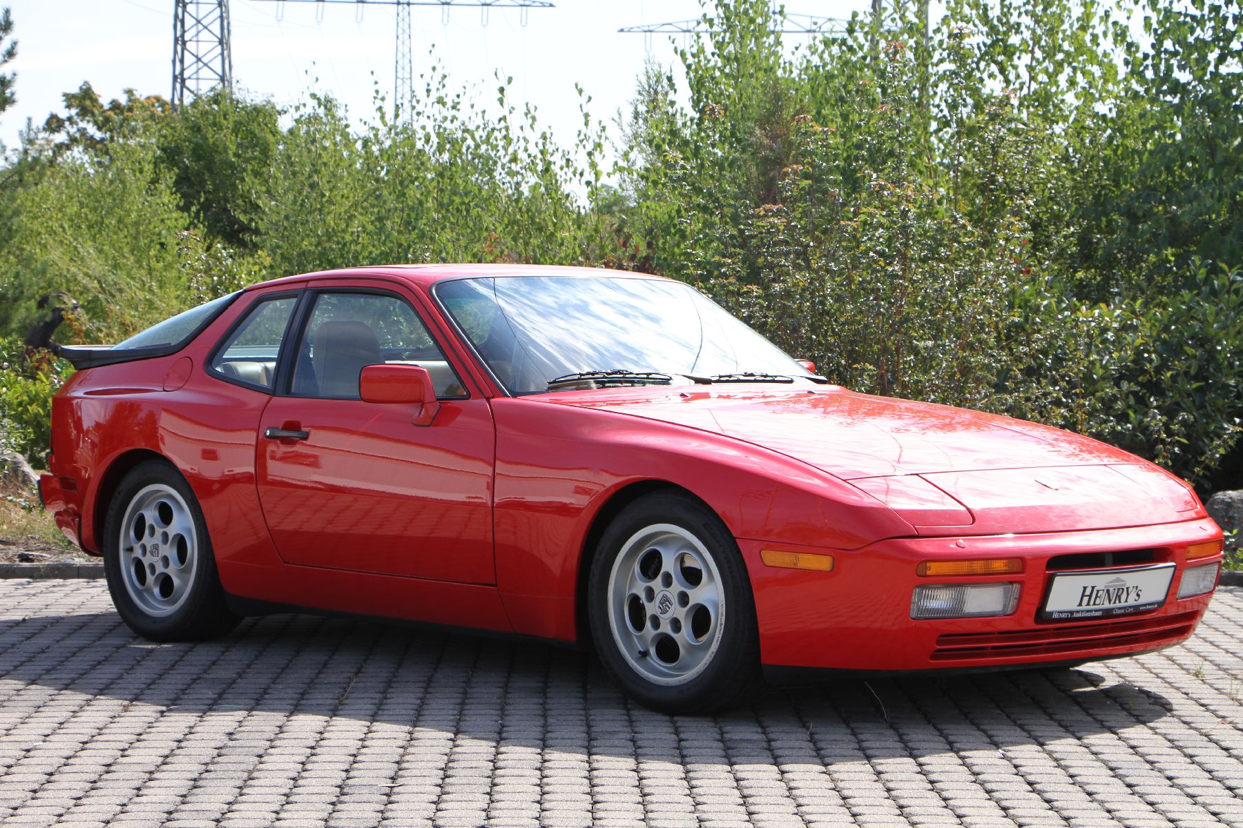 Porsche 944 Turbo, Fahrgestellnummer: WPOAA295XHN152071, Text siehe Folgeblatt, EZ 1987, 1. Hand, in Deutschland noch keine Zulassung, Laufleistung ...