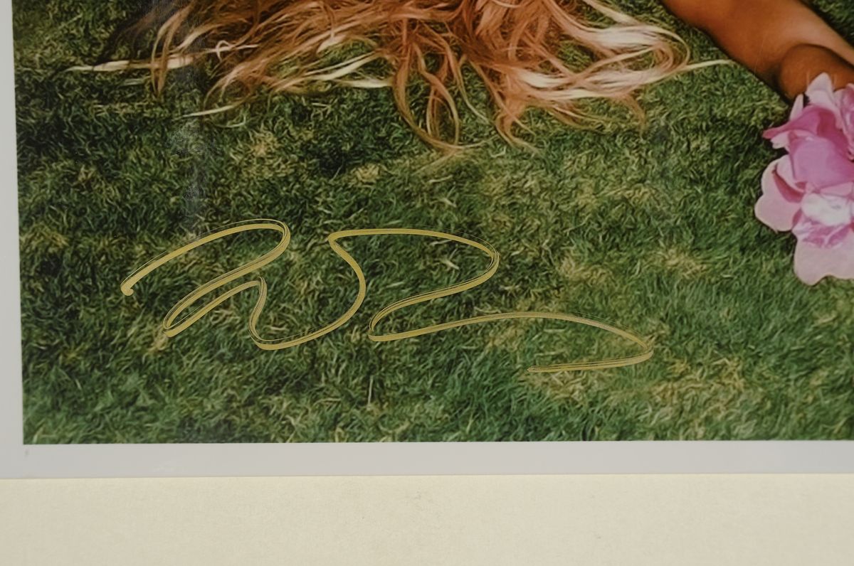 Detail a: Sante D' Orazio, geb. 1956, Pamela Anderson,s/w Fotografie, handsigniert, ca. 20x25cm