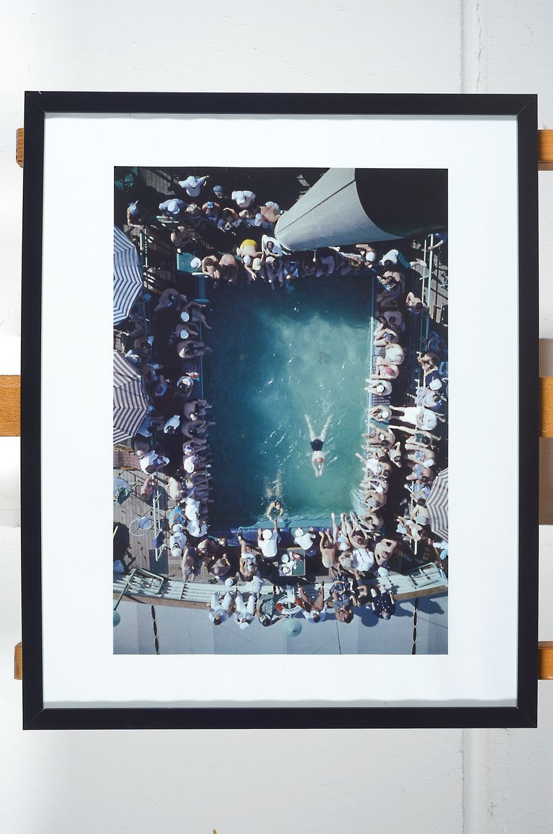 Detail k: Heinrich Heidersberger, 1906 - 2006, Farbfotografie (C-Print), 50 x 40 cm, ohne Titel, 1954, MS Atlantic, die Aufnahme stammt aus dem Jahre 1954, der ...