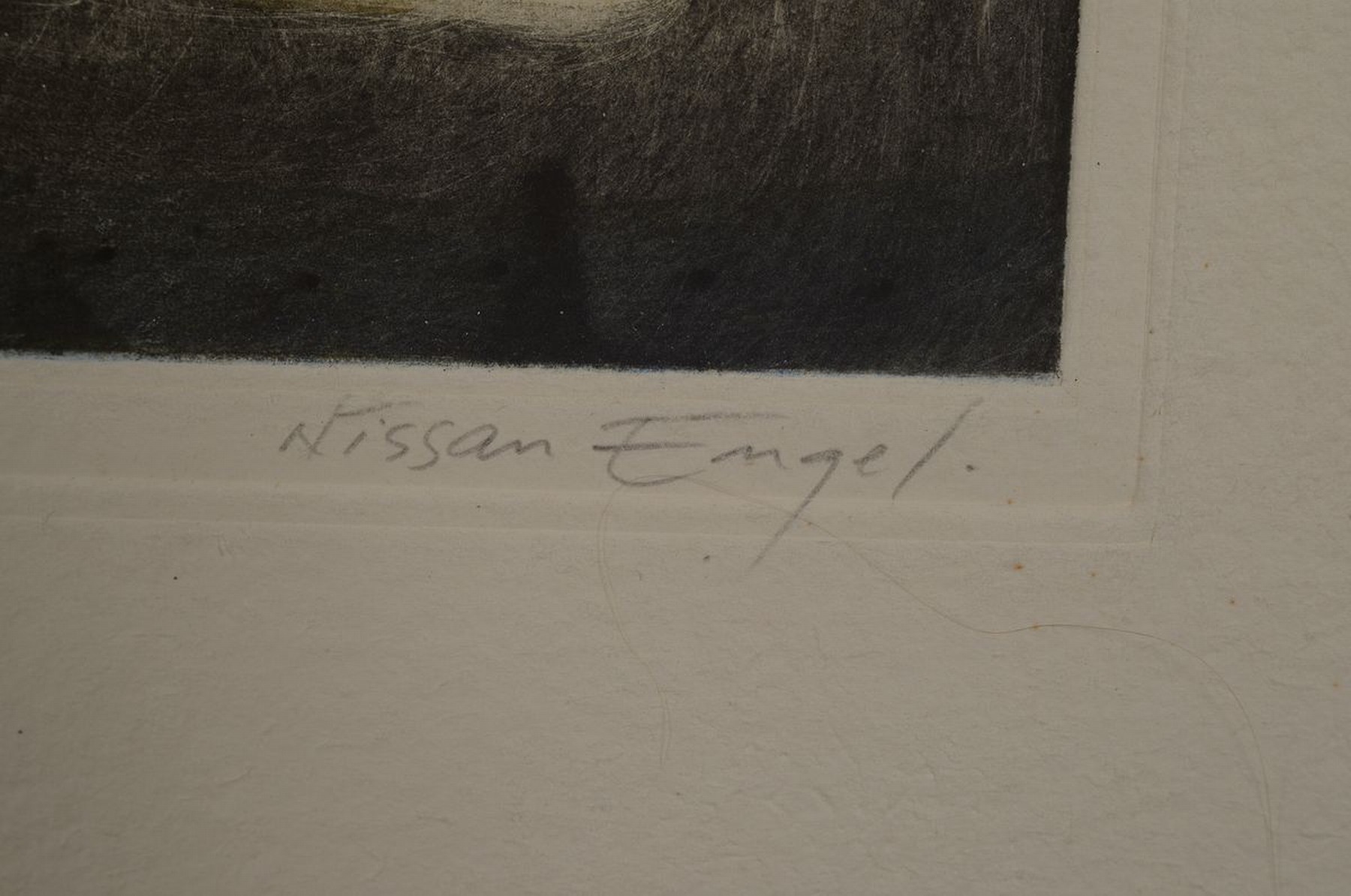 Detail a: Nissan Engel, geb. 1931, "Baroque", Farbradierung, num. e.a. sign., ca. 85x63 cm