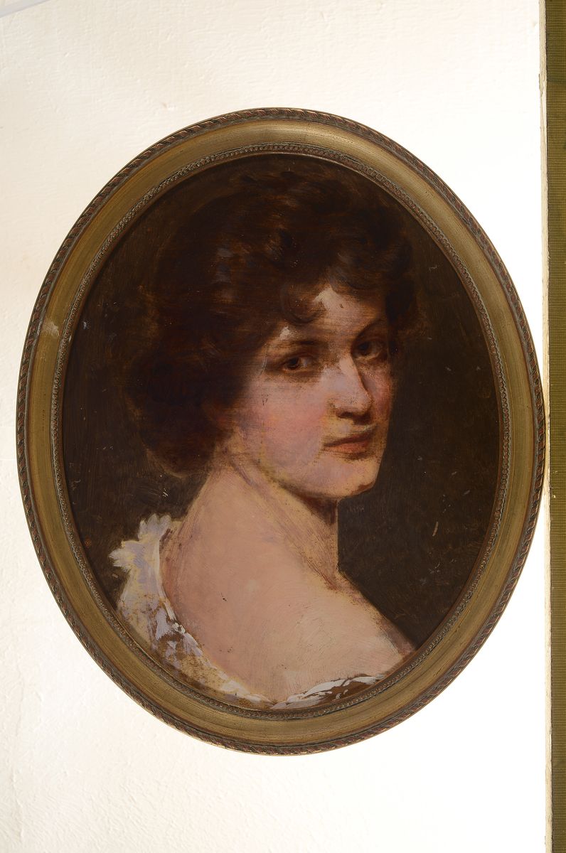 Detail k: Hans Deiters, 1868 Düsseldorf-1922 München, Studium an der Akademie Düsseldorf, Mitglied des Künstlervereins Malkasten, war Meisterschüler ...