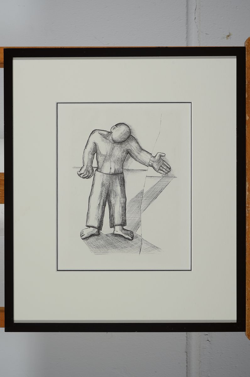Detail l: Nuria Quevedo, geb. 1938, ist eine Deutsche Malerin und Garfikerin, Hier: Konvolut aus 6 Lithografien, 3 davon gerahmt, Motiv je 35x25 cm, gerahmte ...