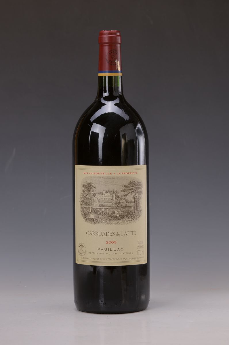 Magnumflasche Carruades de Lafite 2000, Paulliac, 1500ml, into neck