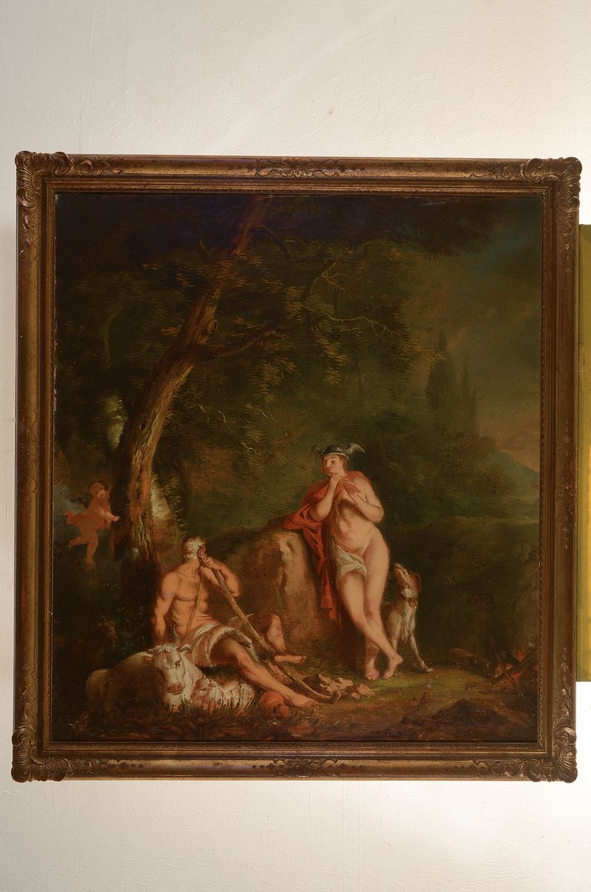 Detail k: Zuschreibung: Johann August Nahl (der Jüngere), 1752 Zollikofen-1825 Kassel, wurde anfangs von seinem Vater, dem Bildhauer J.A. Nahl unterrichtet, ...