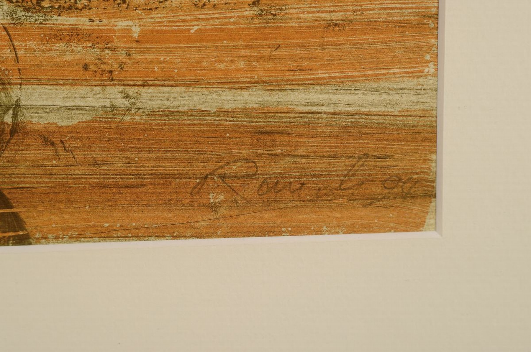 Detail a: Neo Rauch, geb. 1938, Heliogravure auf dickem Velin, handsigniert, num. 66/300, Hrsg. Eigen + Art, Blattgröße 41.7 x 59 cm, hochwertige ...