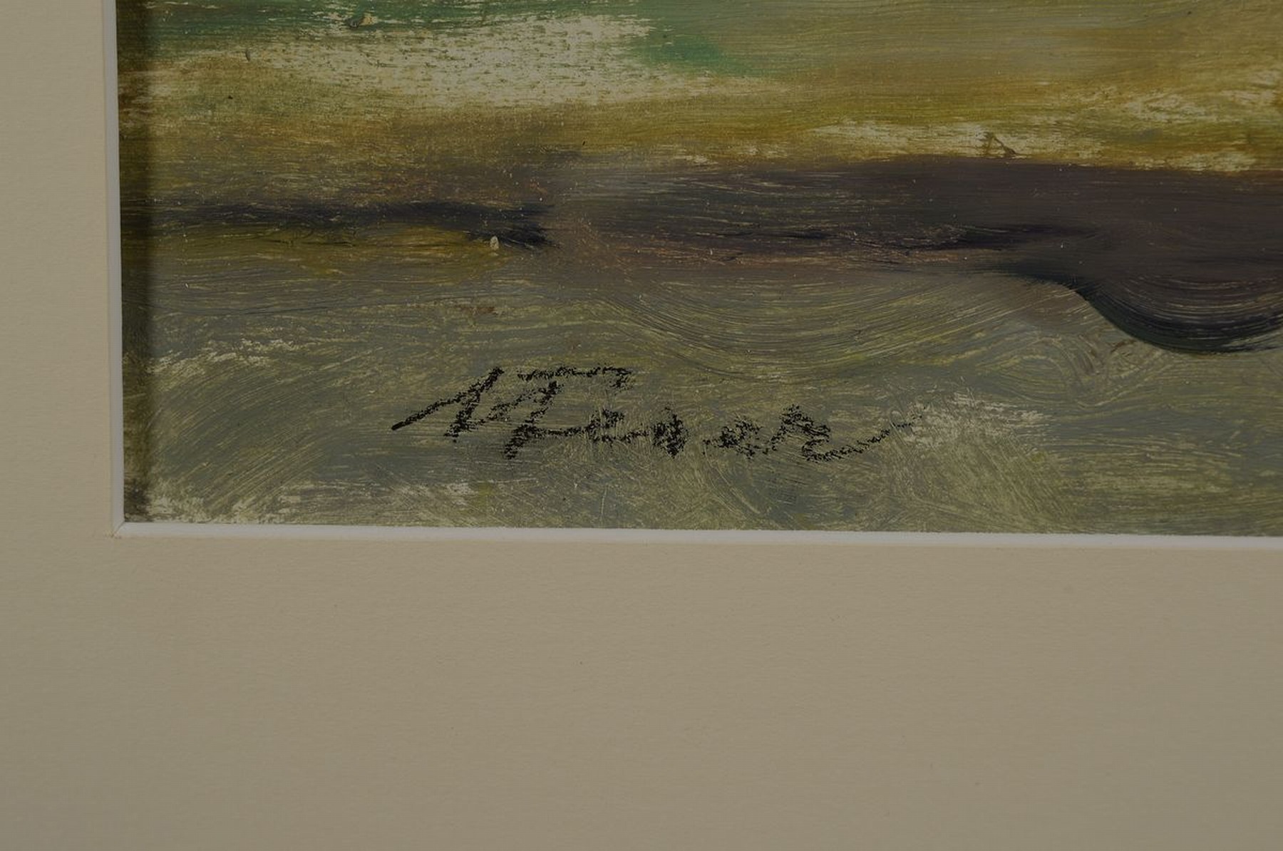 Detail a: Albert Feser, 1901 Ojendorf - 1993 Hamburg, Studium an der Landeskunstschule Hamburg m seit 1949 schloss er sich mit den Malern Düslong, Adorf ...