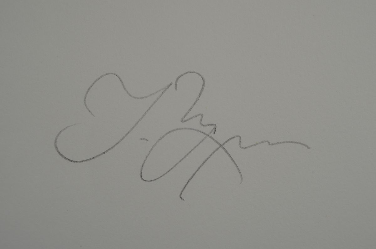 Detail a: Tomi Ungerer, 1931 - 2019, Serigraphie auf dickem Papier, Ost meets West, handsigniert 32/35, ca. 84 x 59.5 cm, unter Glas, Rahmen