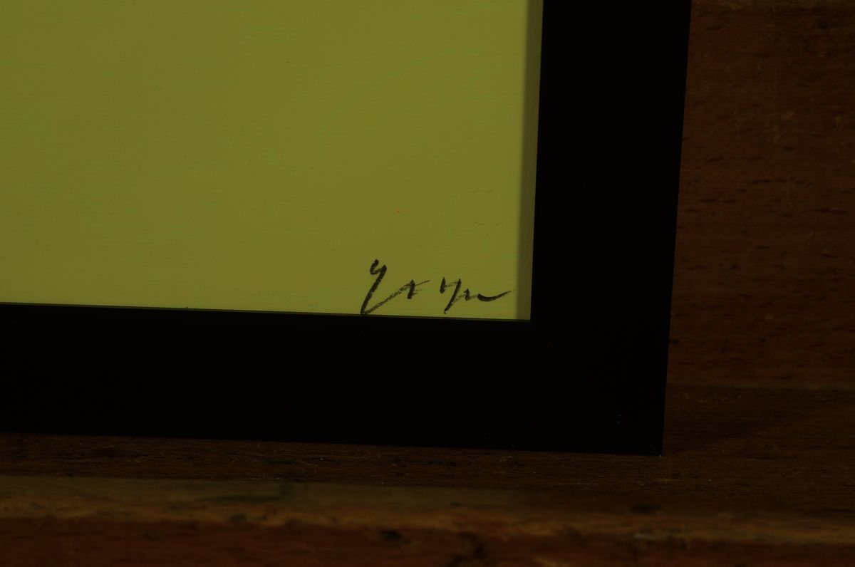 Detail a: Ruprecht Geiger, 1908 - 2009, Seriegraphie in kleiner Auflage, num. 31/35, handsigniert, ca. 84 x 59.5 cm, u. Glas, Rahmen