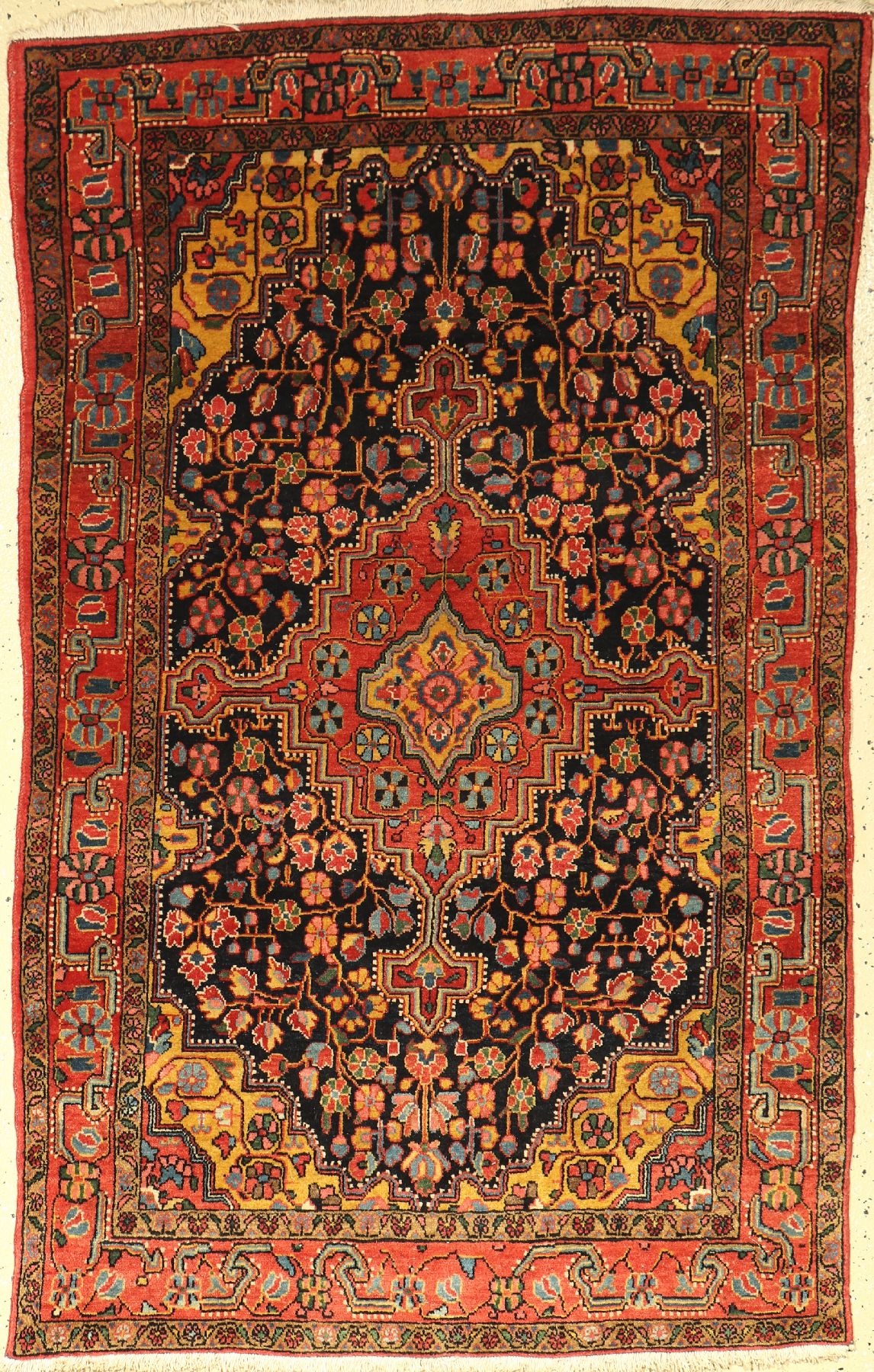 Djosan alt, Persien, ca. 60 Jahre, Korkwolle, ca. 162 x 104 cm, EHZ: 2