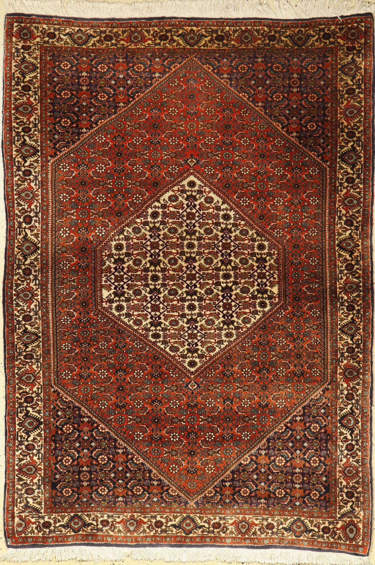 Bidjar alt, Persien, ca. 40 Jahre, Wolle auf Baumwolle, ca. 163 x 115 cm, EHZ: 2