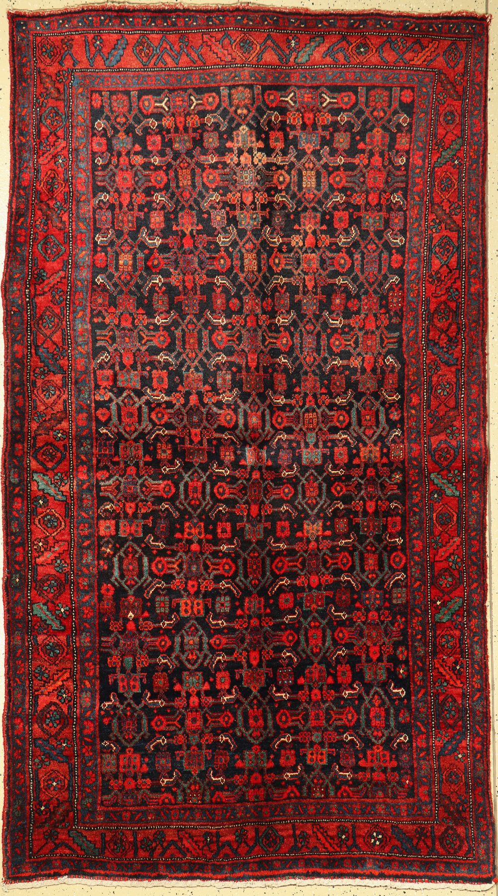 Kordi Bidjar alt, Persien, um 1940, Wolle auf Baumwolle, ca. 235 x 133 cm, EHZ: 2