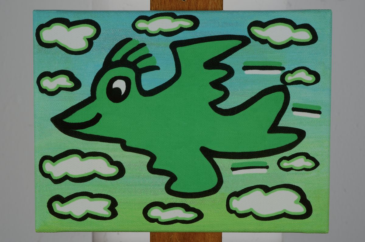 Detail k: James Rizzi, geb. 1961, "Rizzi Bird", verso num. 20/99, druck/Lwd, inkl. Zertifikat ca. 15X20 cm