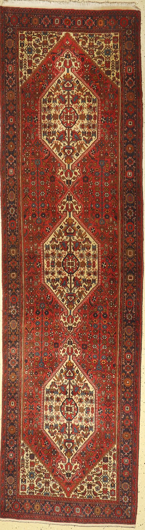 Gholtogh, Persien, ca. 40 Jahre, Wolle auf Baumwolle, ca. 325 x 90 cm, EHZ: 2-3