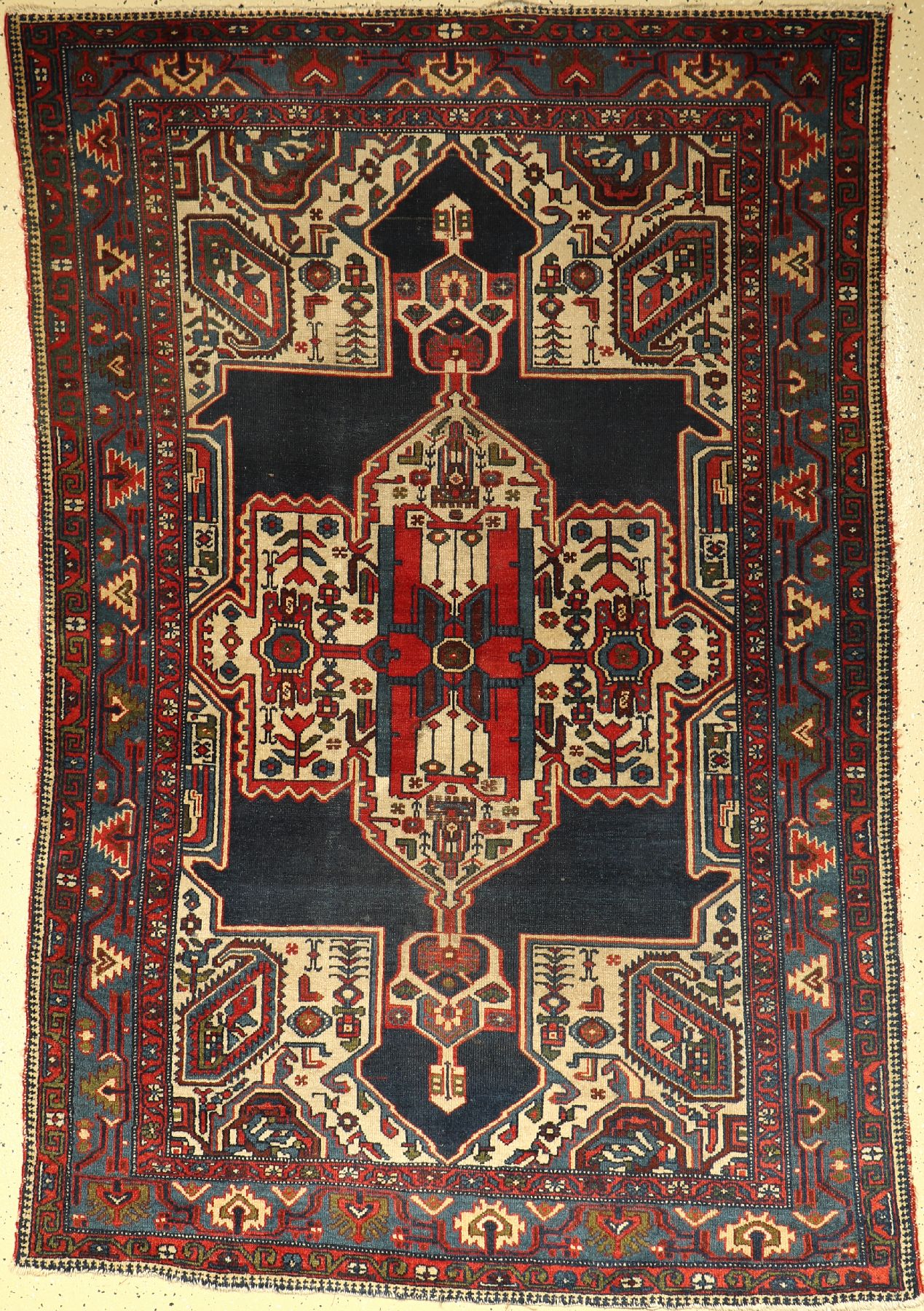 Hamadan alt, Persien, um 1930, Wolle auf Baumwolle, ca. 197 x 137 cm, EHZ: 4