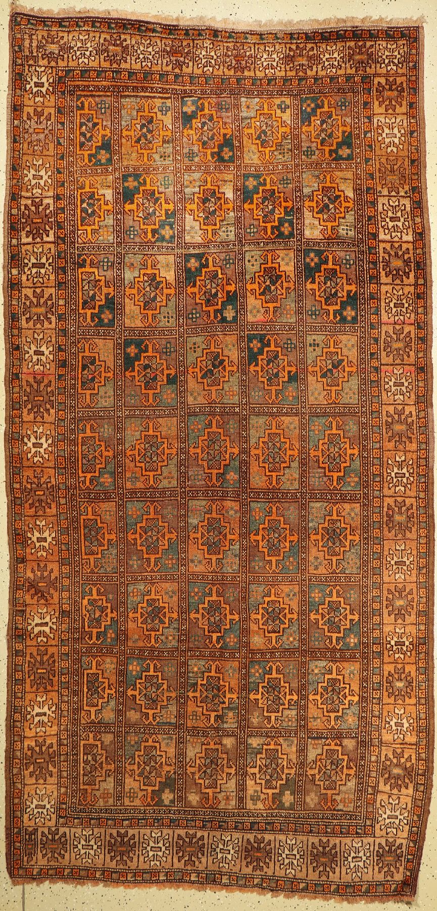 Khorasan Kordi antik, Persien, um 1920/1930, Wolle auf Wolle, ca. 287 x 143 cm, EHZ: 3