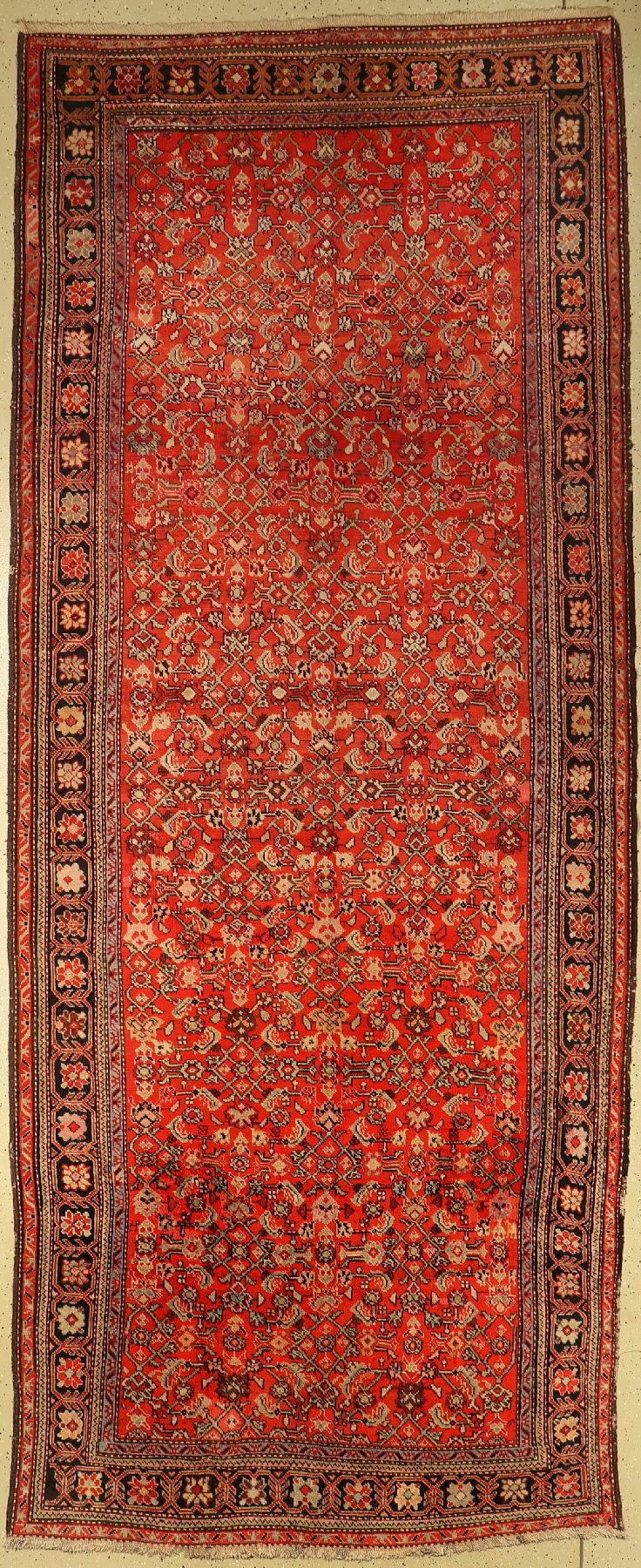Karabagh Kelley antik, Kaukasus, um 1920, Wolle auf Wolle, ca. 393 x 156 cm, EHZ: 3, (gereinigt)