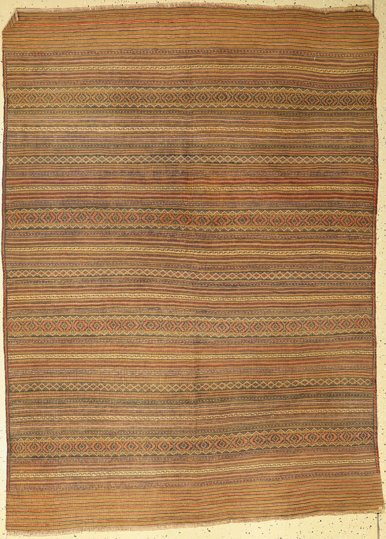 Djajim fein alt, Persien, ca. 60 Jahre, Wolle auf Wolle, ca. 193 x 138 cm, flachgewebt, EHZ: 2