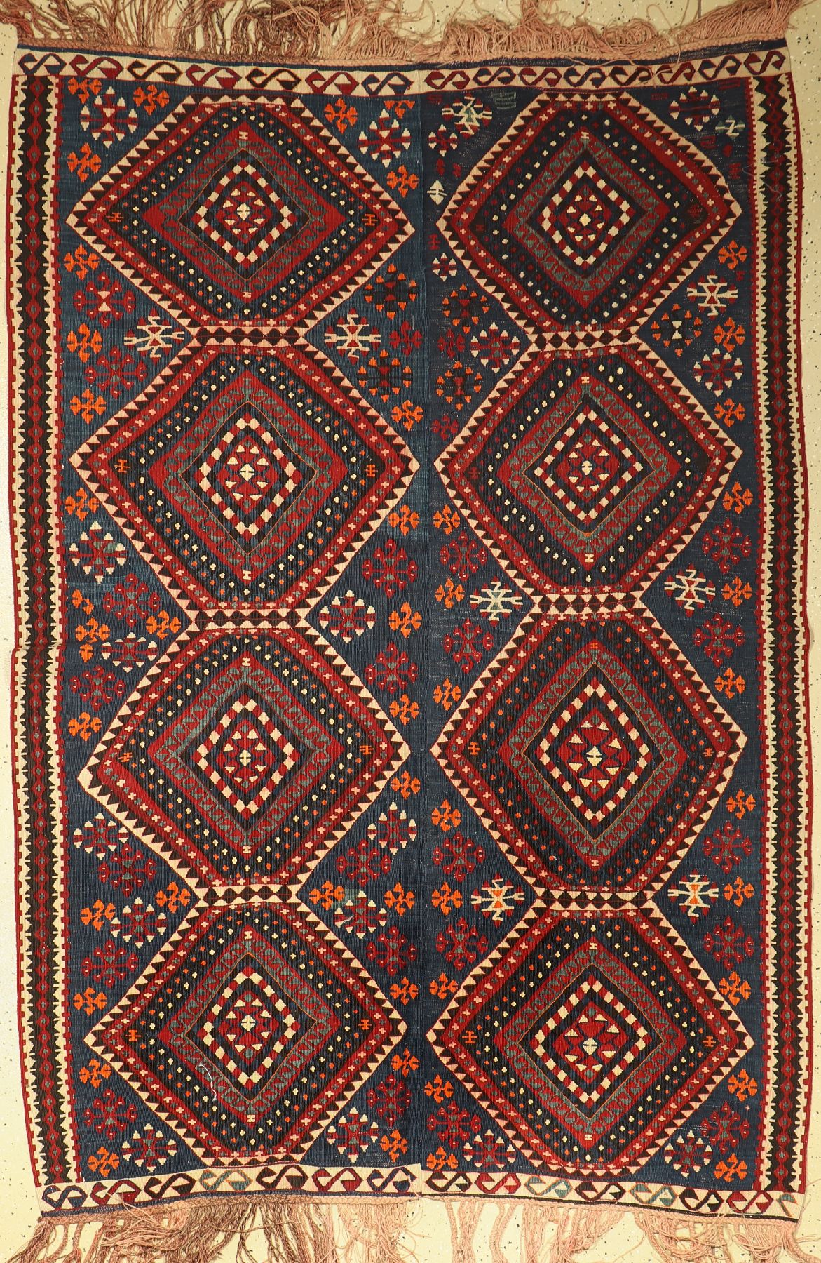 Malatia Kelim,(zwei Bahnig), Türkei, um 1930, Wolle auf Wolle, ca. 225 x 155 cm, EHZ: 2