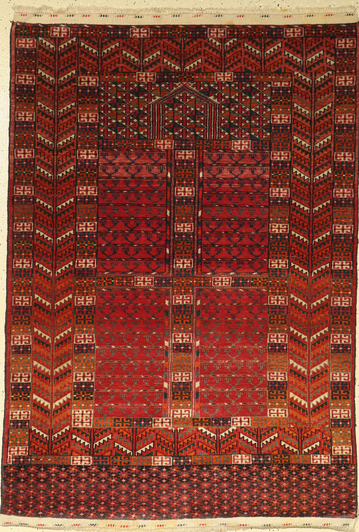 Buchara, Rußland, ca. 40 Jahre, Wolle auf Wolle, ca. 147 x 102 cm, EHZ: 2