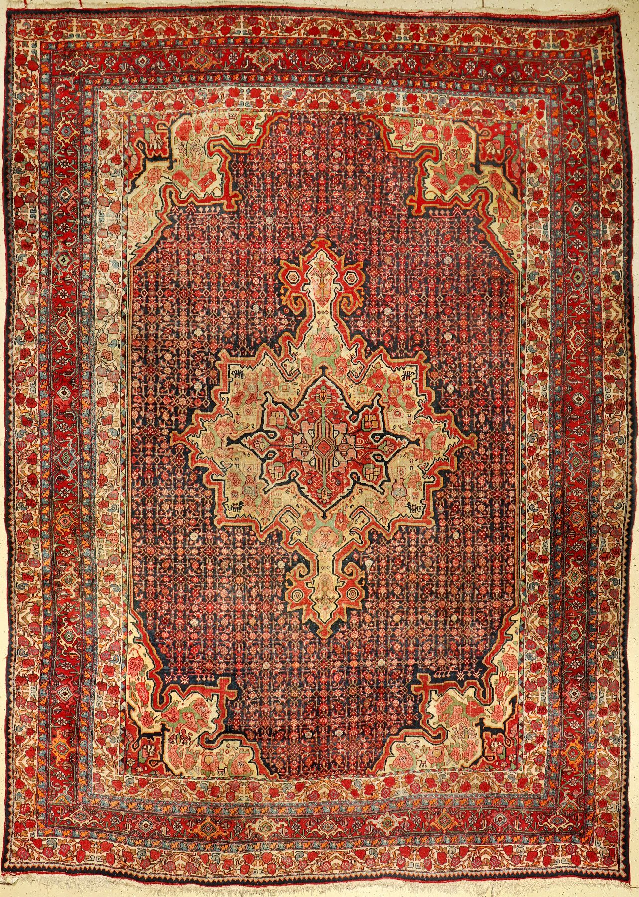 Bidjar antik, Persien, um 1920, Wolle auf Baumwolle, ca. 366 x 260 cm, EHZ: 3