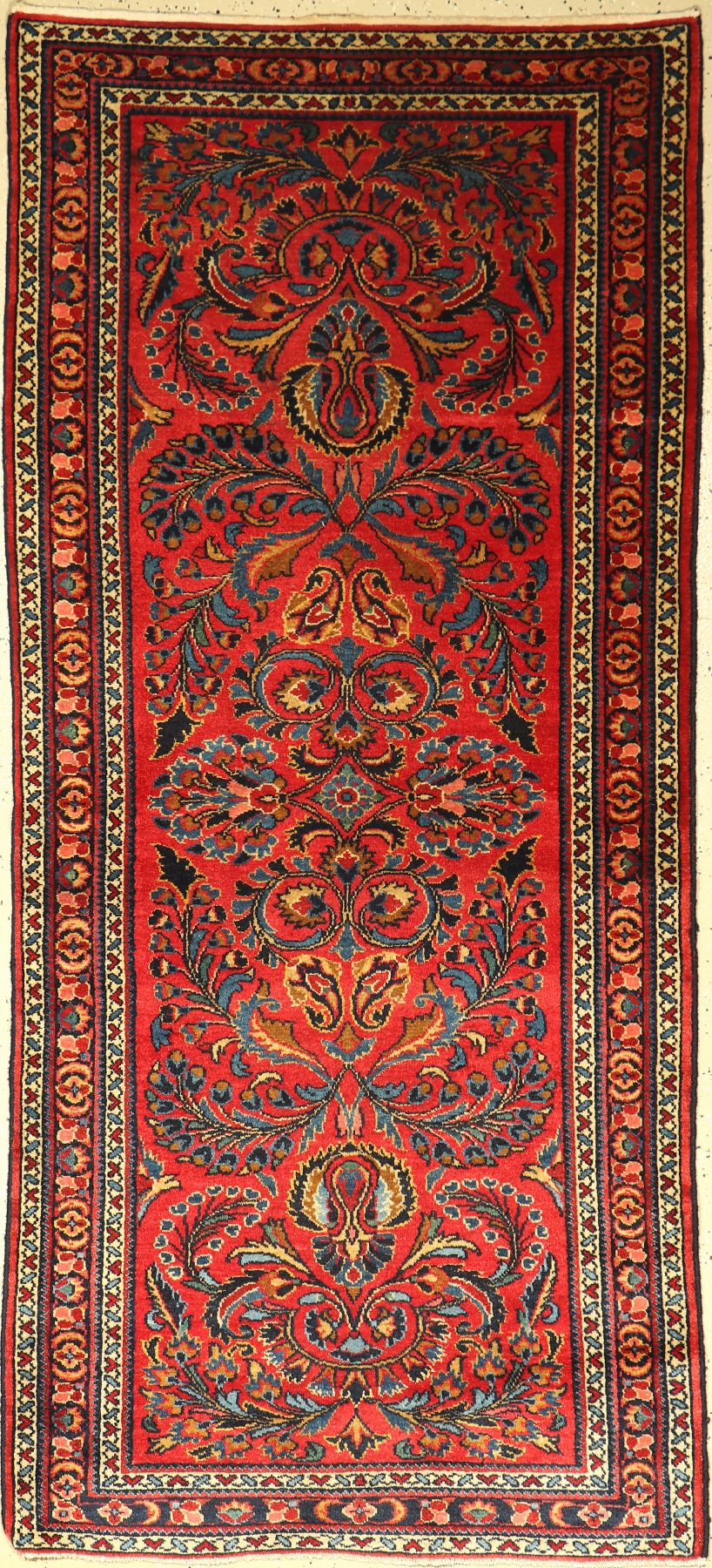 Lilian alt, Persien, ca. 60 Jahre, Wolle auf Baumwolle, ca. 203 x 90 cm, EHZ: 2