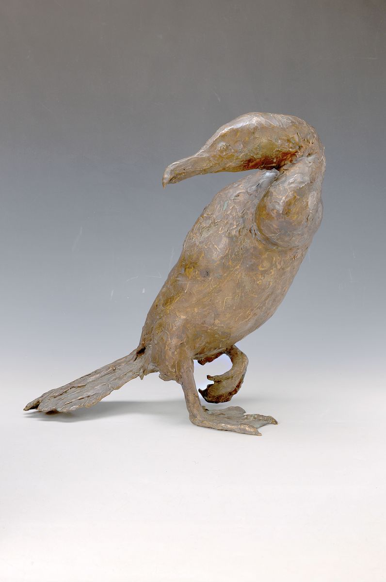 Herbert Trapp, 1936-2004, Bronzeskulptur, monogram., ca. 45x37 cm
