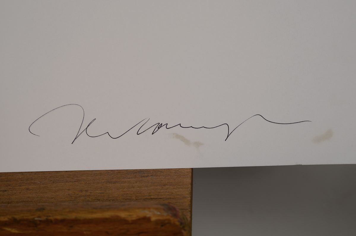 Detail a: Mel Ramos, geb. 1935, "Lucky Lulu Blonde", Offsetdruck, sign., mit leichten Gebrsp., ca. 83x60 cm