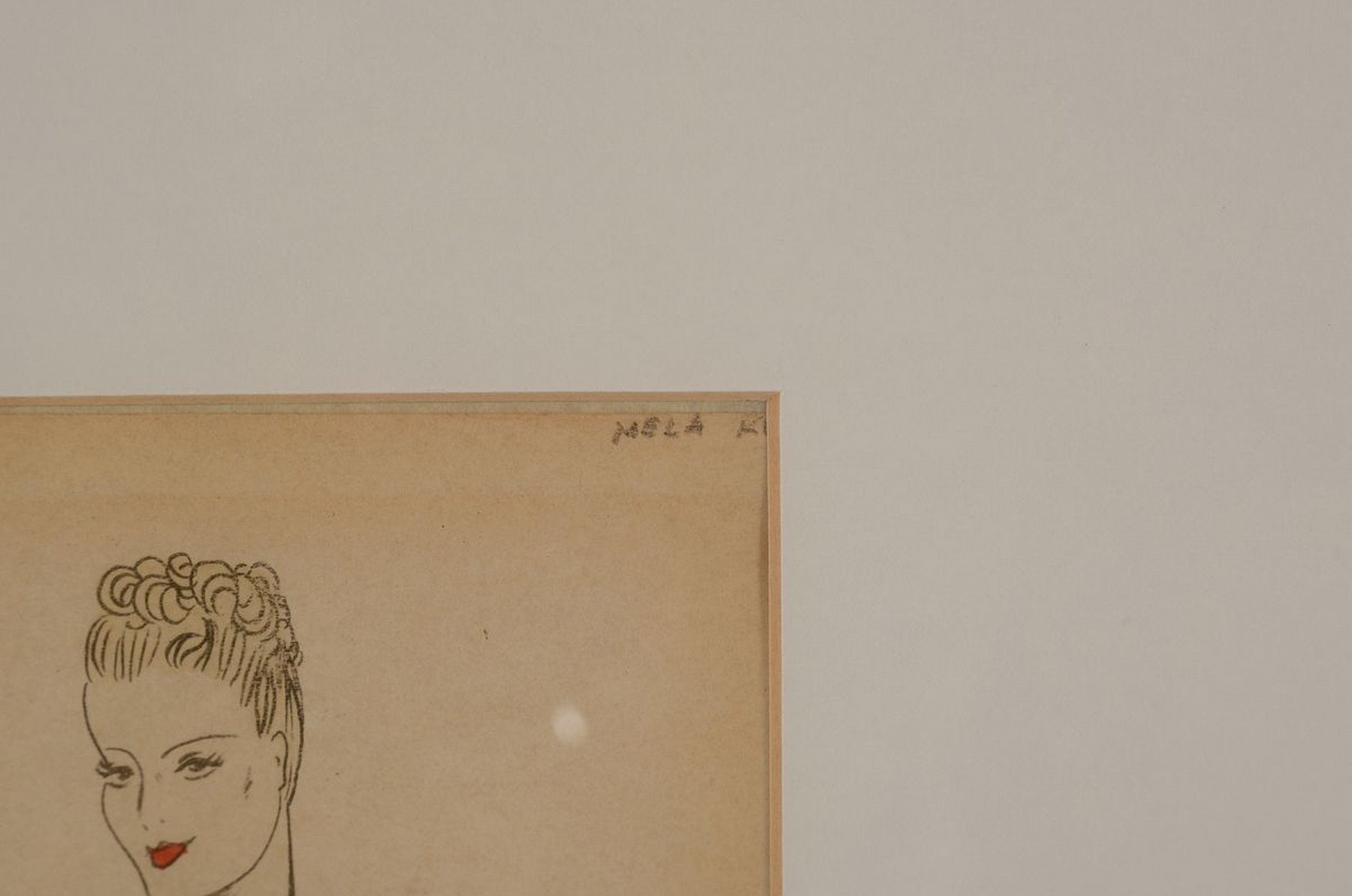 Detail a: Mela Koehler, 1885 Wien - 1960 Stockholm, Künstlerin der Wiener Werkstätte, Schülerin von Koloman Moser und Bertold Löffler, hier: zwei ...
