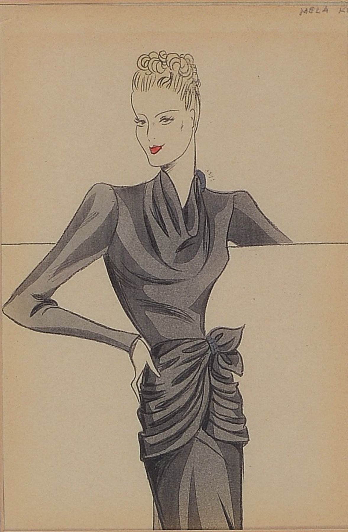 Detail c: Mela Koehler, 1885 Wien - 1960 Stockholm, Künstlerin der Wiener Werkstätte, Schülerin von Koloman Moser und Bertold Löffler, hier: zwei ...