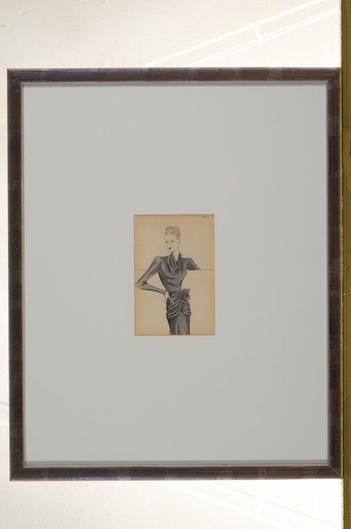Detail n: Mela Koehler, 1885 Wien - 1960 Stockholm, Künstlerin der Wiener Werkstätte, Schülerin von Koloman Moser und Bertold Löffler, hier: zwei ...