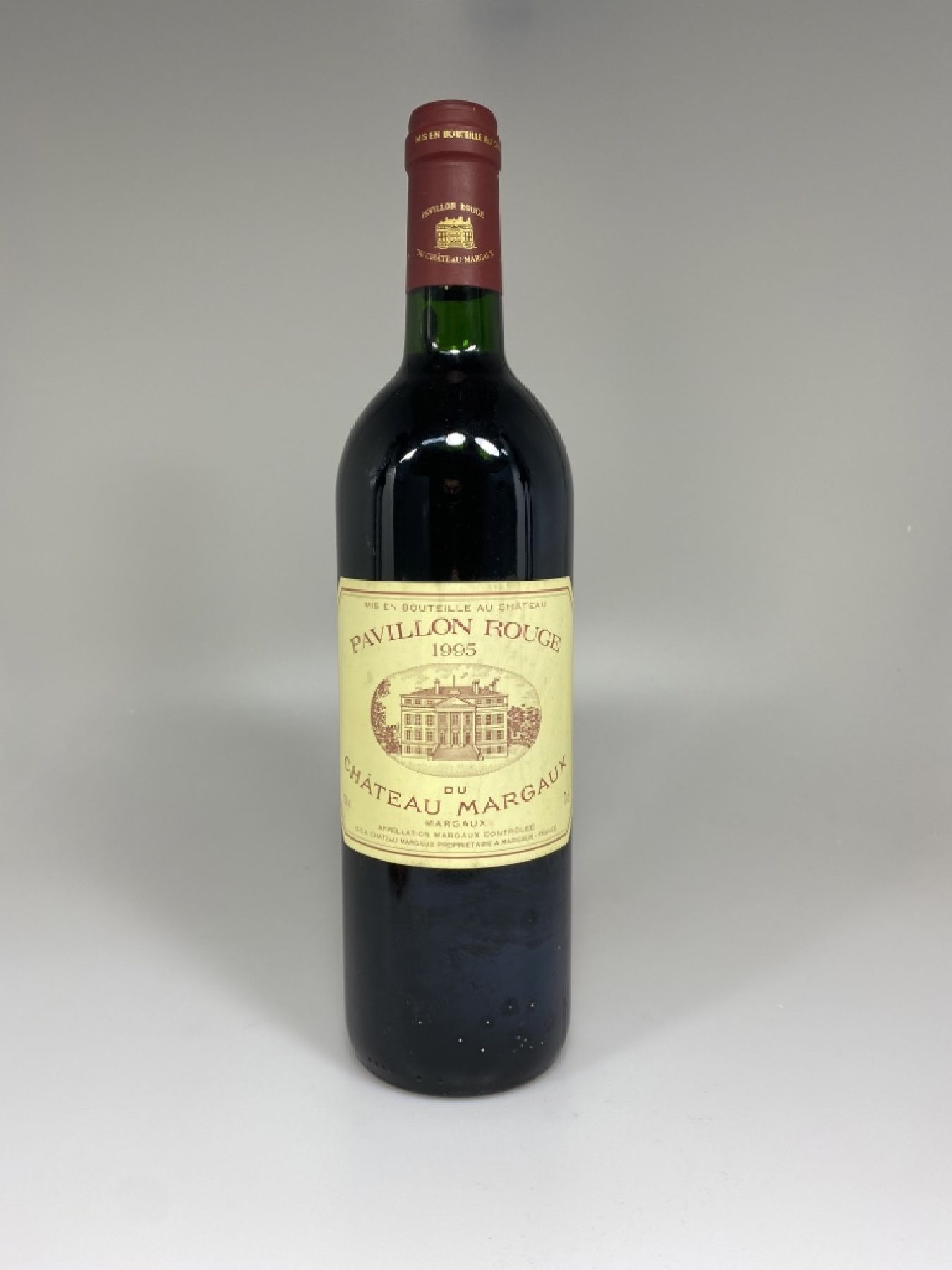 5 Fl. 1995 Chateau du Margaux, Pavillon Rouge, 75cl, top shoulder, nicht verkostet