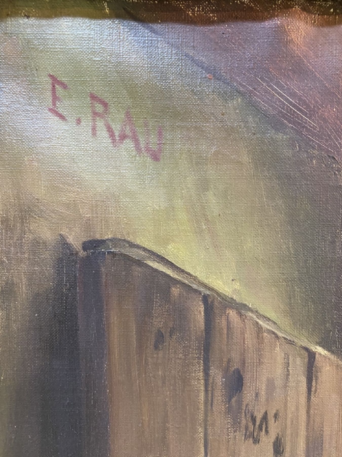 Detail a: Emil Rau, 1858 Dresden-1937 München, Studium an der Dresdener Kunstakademie bei Leon Pohle und Ferdinand Pauweis, 1879 Studium an der Königlichen ...