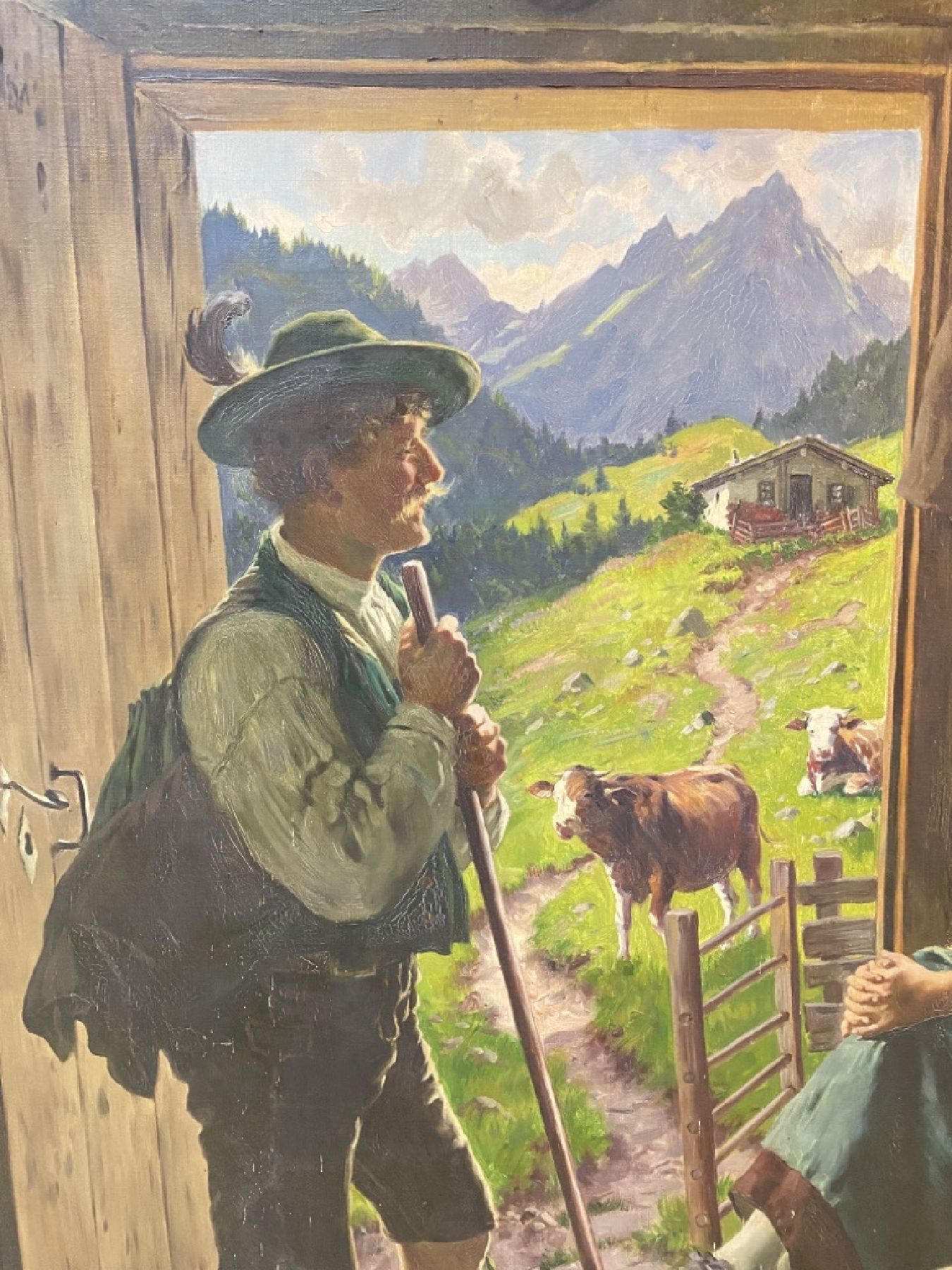 Detail d: Emil Rau, 1858 Dresden-1937 München, Studium an der Dresdener Kunstakademie bei Leon Pohle und Ferdinand Pauweis, 1879 Studium an der Königlichen ...