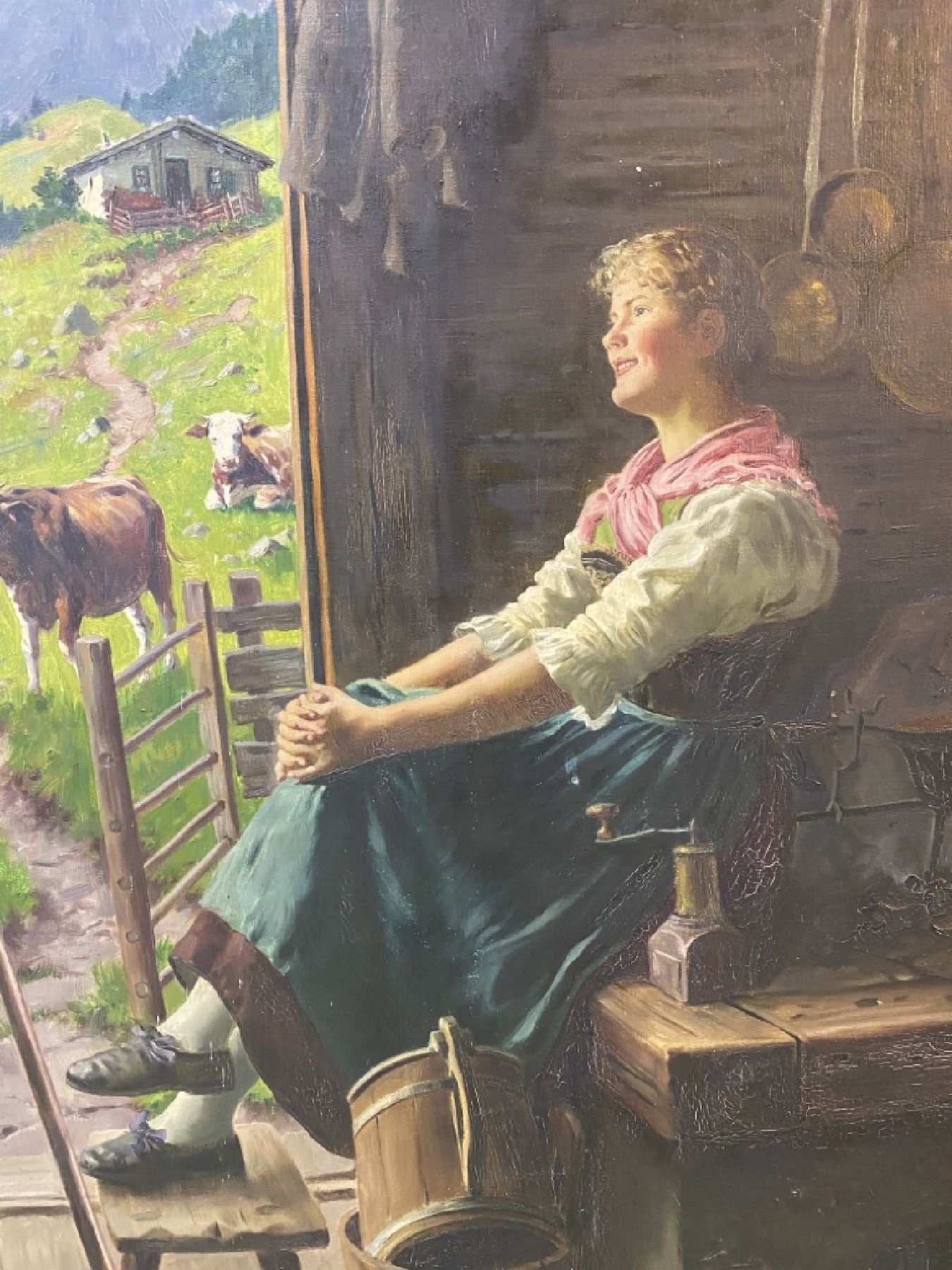 Detail e: Emil Rau, 1858 Dresden-1937 München, Studium an der Dresdener Kunstakademie bei Leon Pohle und Ferdinand Pauweis, 1879 Studium an der Königlichen ...