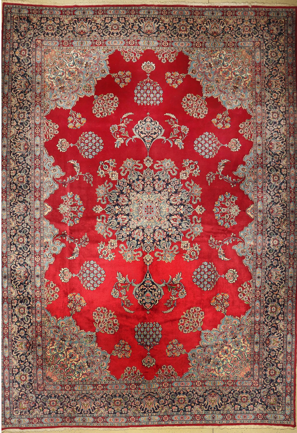 Kerman alt, Persien, ca. 50 Jahre, Wolle auf Baumwolle, ca. 510 x 353 cm, EHZ: 2