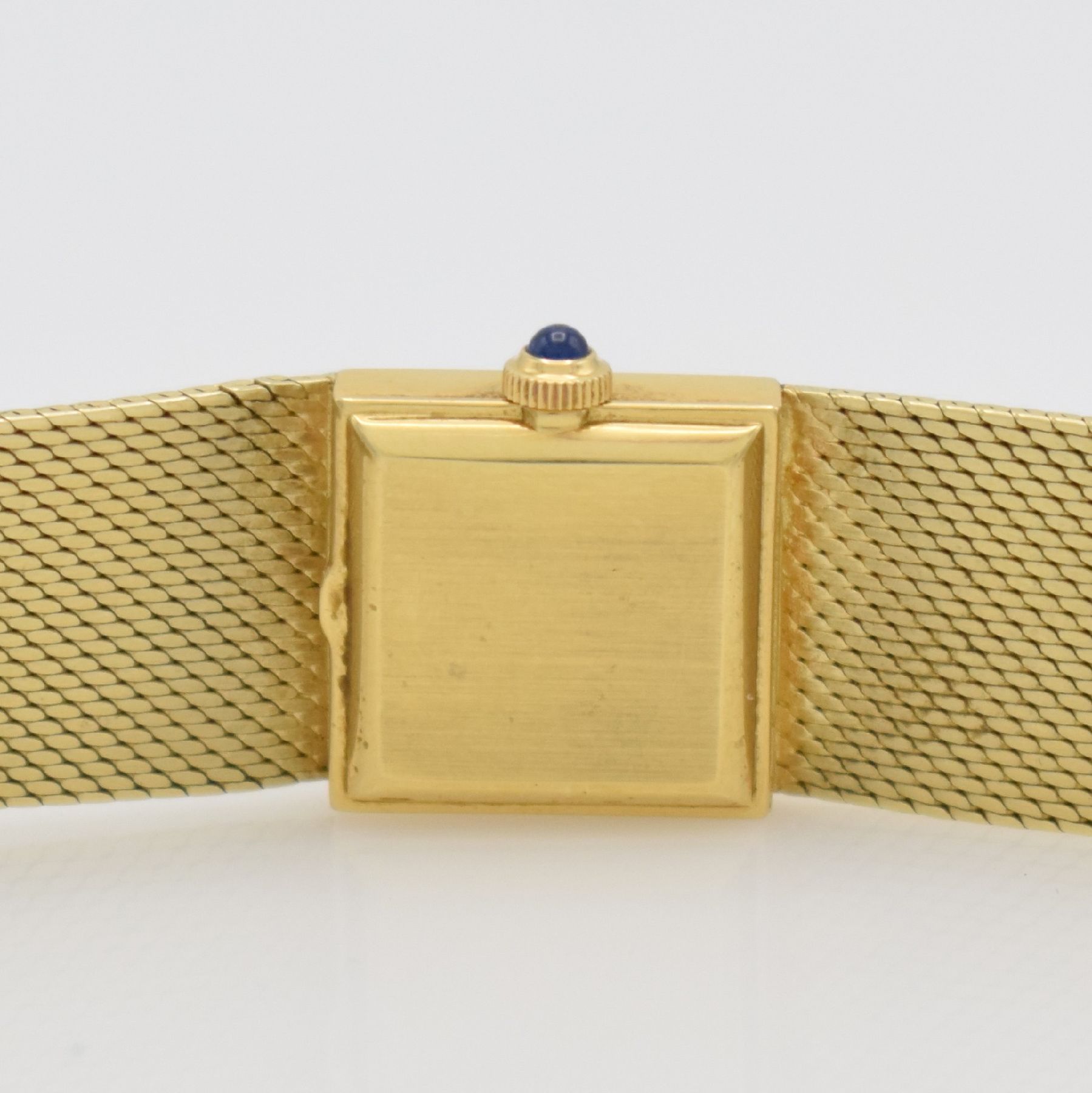 Detail f: CORUM Damenarmbanduhr in GG 585/000 & 750/000, Schweiz um 1965, Handaufzug, 2-teil. Geh. in GG 750/000, Lünette m. röm. Zahlen, neutr. ...