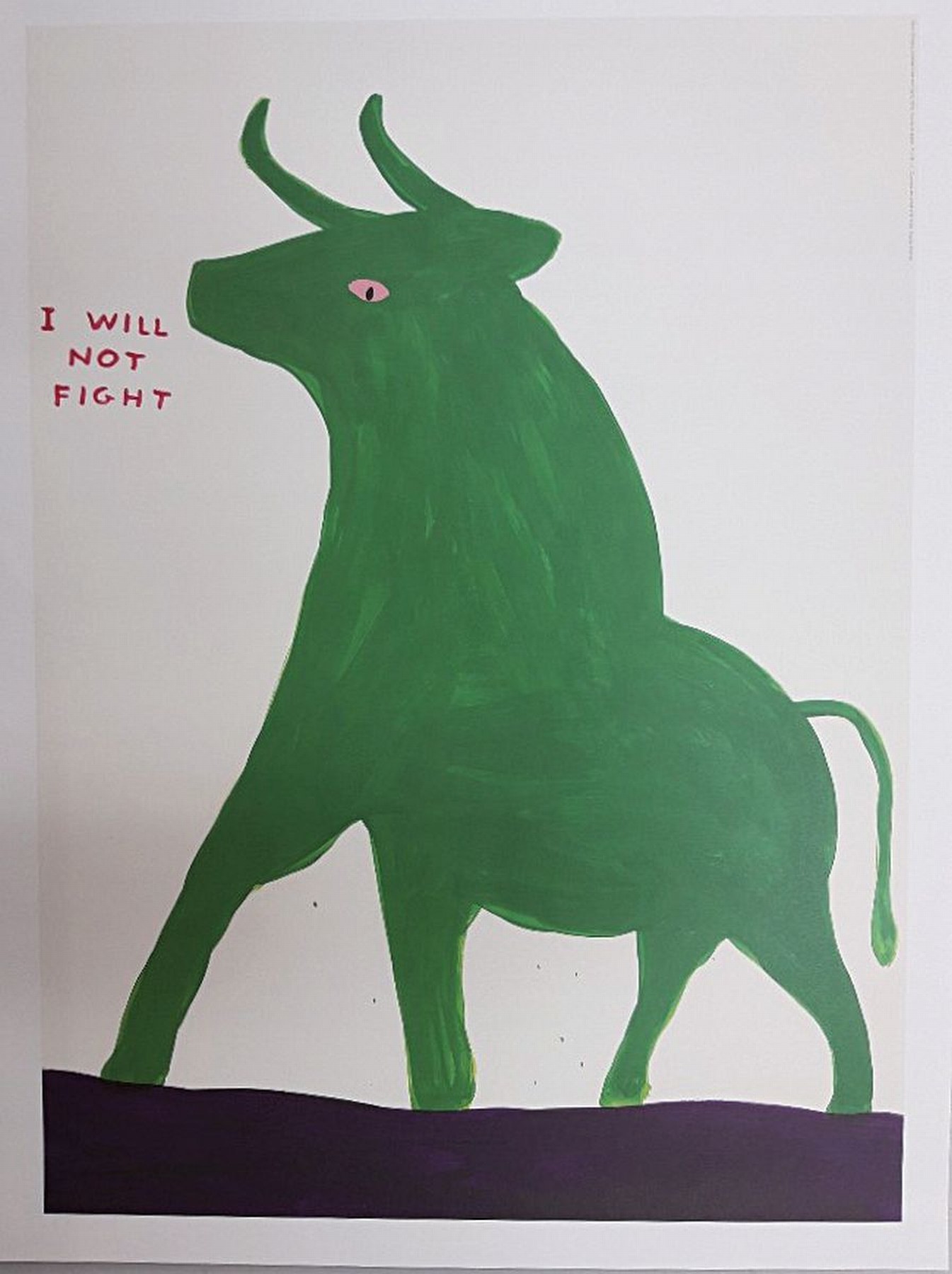 Detail k: David Shrigley, 4 Poster/Multiple, unsign., je ca. 80x60 cm